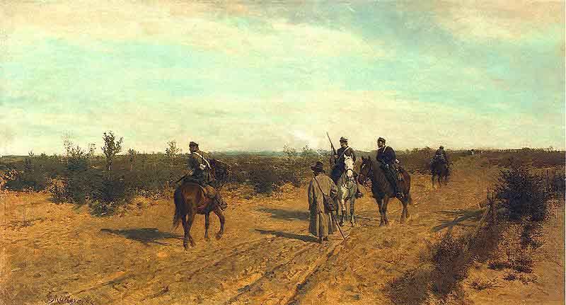 Maksymilian Gierymski Insurgents patrol  picket